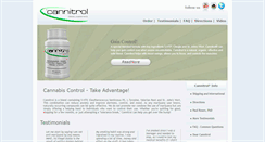 Desktop Screenshot of cannitrol.com